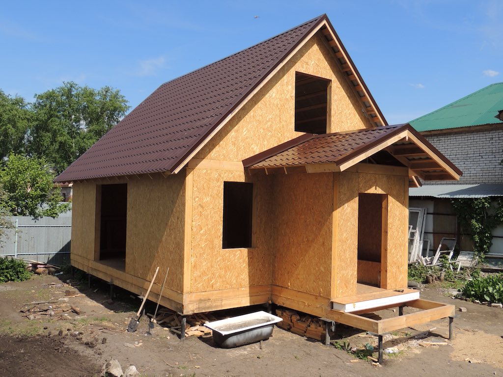 дешево построить дом из СИП панелей